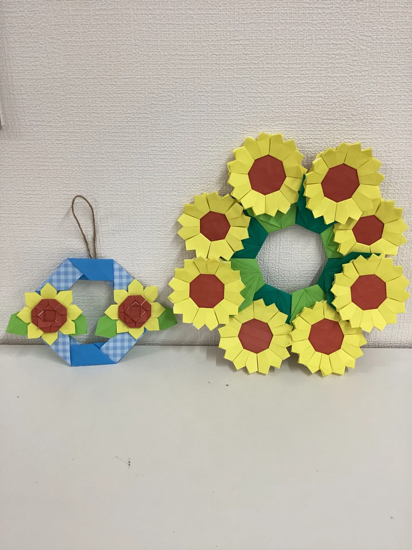 向日葵リース🌻